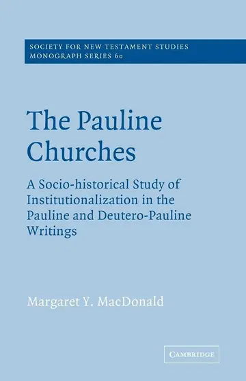 Cover of The Pauline Churches