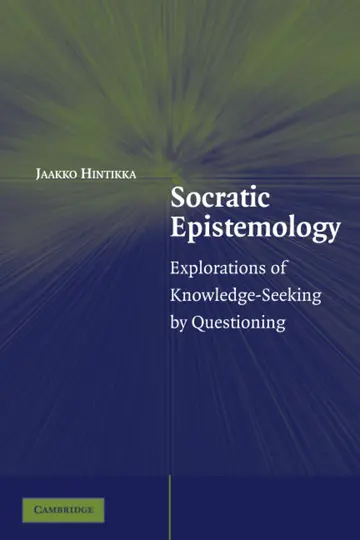 Cover of Socratic Epistemology