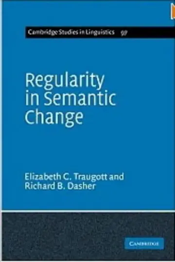 Cover of Regularity in Semantic Change