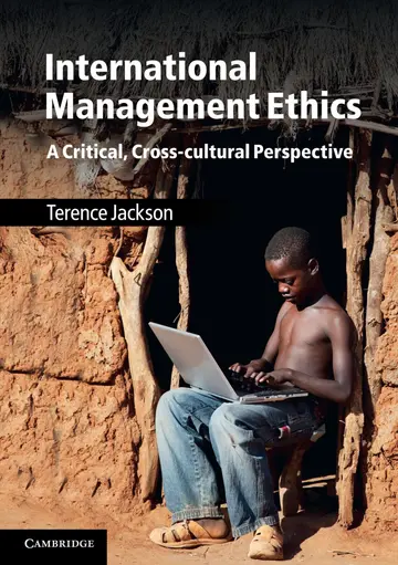 Cover of International Management Ethics