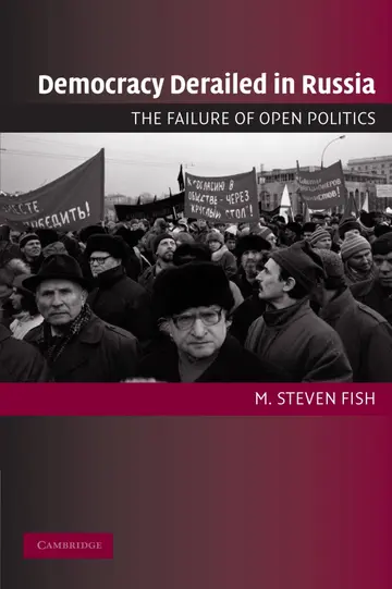 Cover of Democracy Derailed in Russia