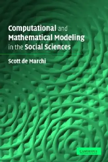 Cover of Computational and Mathematical Modeling in the Social Sciences