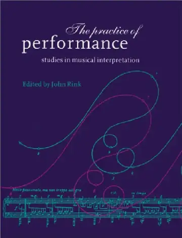 Cover of The Practice of Performance