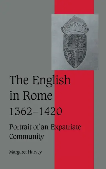 Cover of The English in Rome, 1362–1420