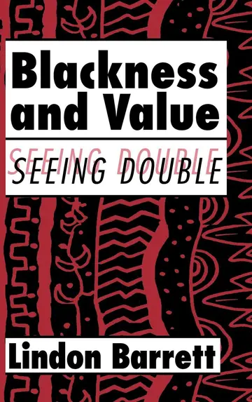 Cover of Blackness and Value