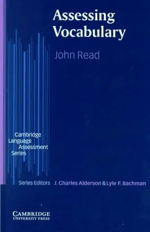 Cover of Assessing Vocabulary