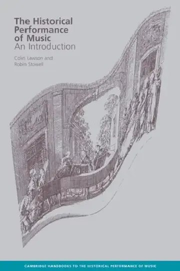 Cover of The Historical Performance of Music