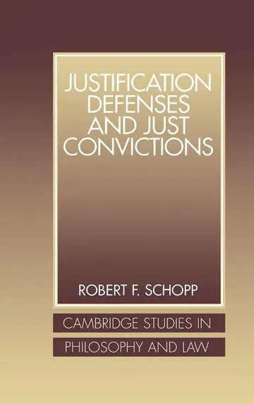 Cover of Justification Defenses and Just Convictions
