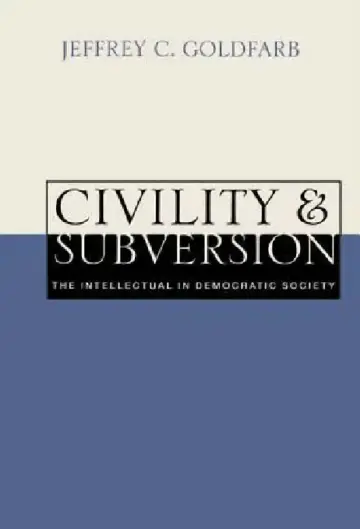 Cover of Civility and Subversion