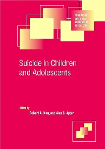 Cover of Suicide in Children and Adolescents