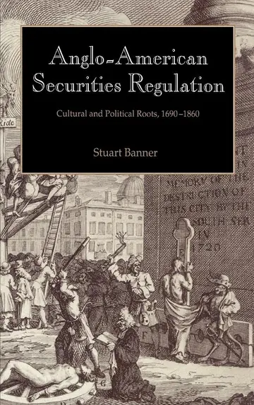 Cover of Anglo-American Securities Regulation