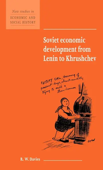Cover of Soviet Economic Development from Lenin to Khrushchev