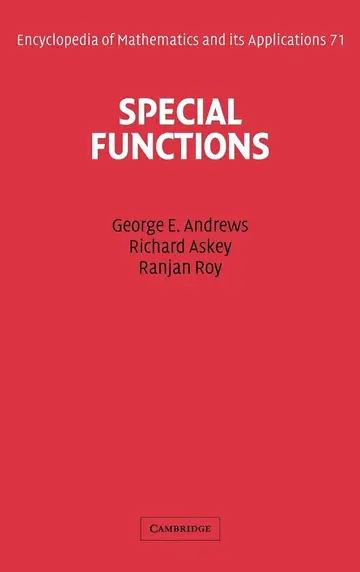 Cover of Special Functions