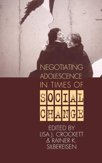Cover of Negotiating Adolescence in Times of Social Change