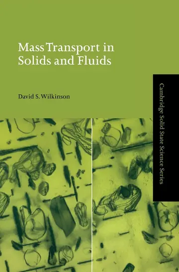 Cover of Mass Transport in Solids and Fluids