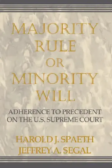 Cover of Majority Rule or Minority Will