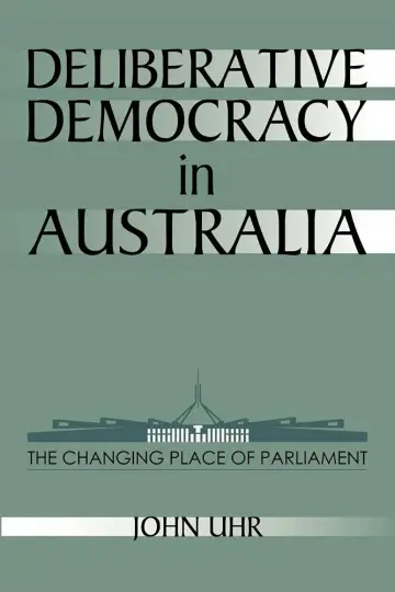 Cover of Deliberative Democracy in Australia