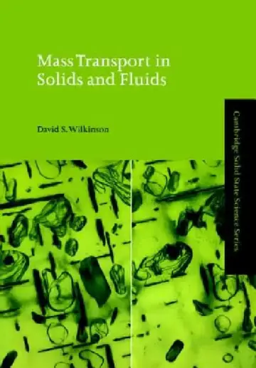Cover of Mass Transport in Solids and Fluids