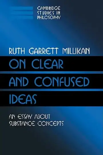 Cover of On Clear and Confused Ideas