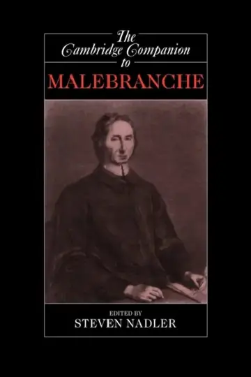 Cover of The Cambridge Companion to Malebranche