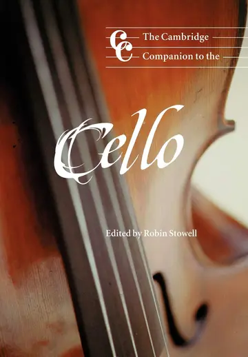 Cover of The Cambridge Companion to the Cello