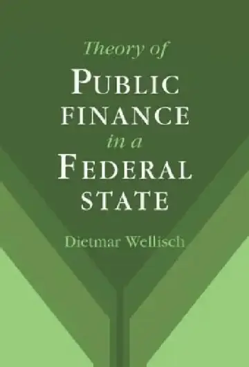 Cover of Theory of Public Finance in a Federal State