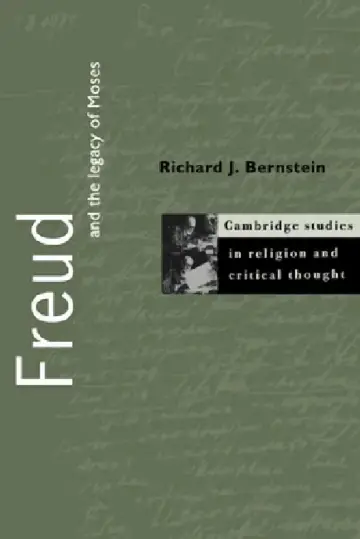 Cover of Freud and the Legacy of Moses