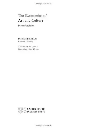 Cover of The Economics of Art and Culture