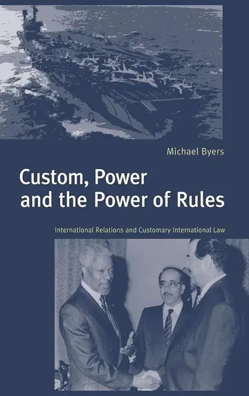 Cover of Custom, Power and the Power of Rules