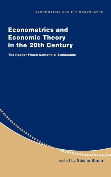 Cover of Econometrics and Economic Theory in the 20th Century