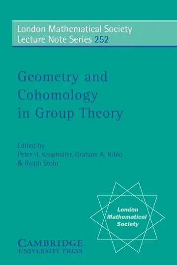 Cover of Geometry and Cohomology in Group Theory