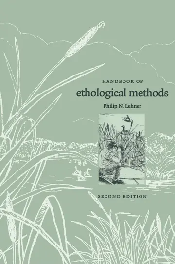 Cover of Handbook of Ethological Methods