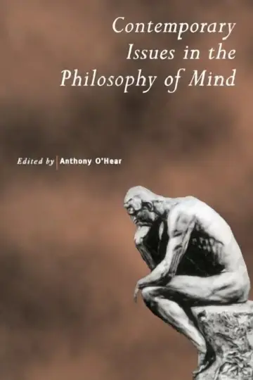 Cover of Contemporary Issues in the Philosophy of Mind