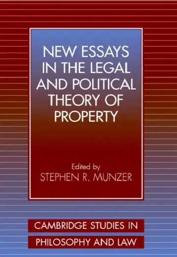 Cover of New Essays in the Legal and Political Theory of Property