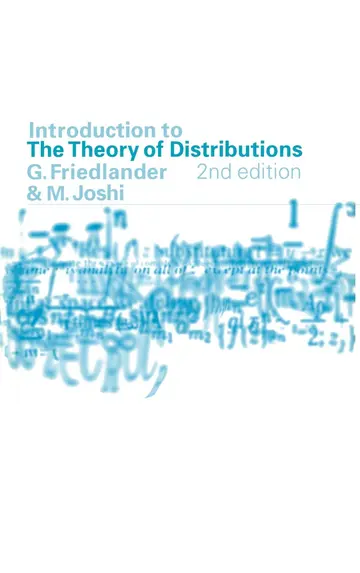 Cover of Introduction to the Theory of Distributions