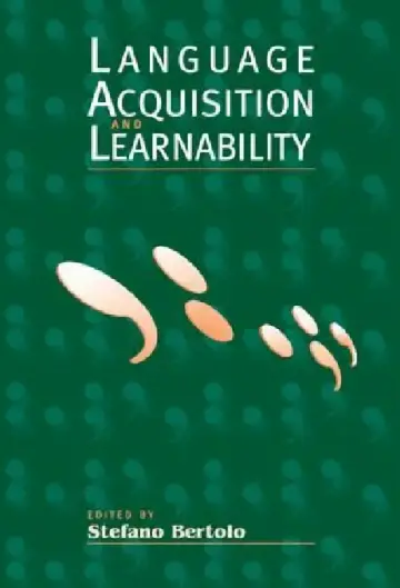 Cover of Language Acquisition and Learnability