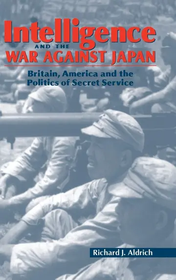 Cover of Intelligence and the War against Japan