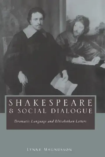 Cover of Shakespeare and Social Dialogue