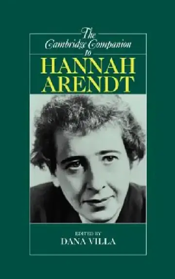 Cover of The Cambridge Companion to Hannah Arendt