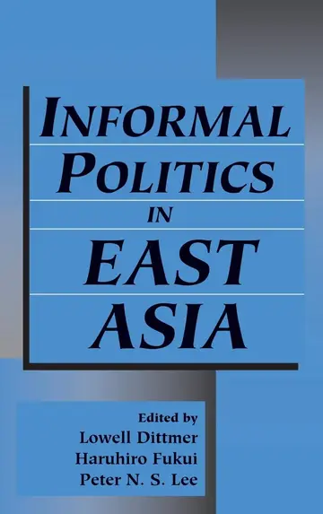 Cover of Informal Politics in East Asia