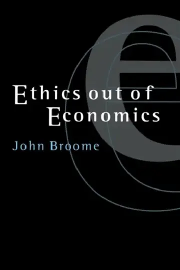 Cover of Ethics Out of Economics