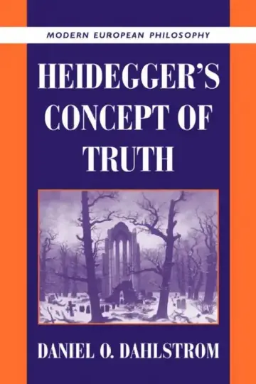 Cover of Heidegger's Concept of Truth
