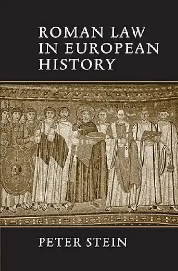 Cover of Roman Law in European History