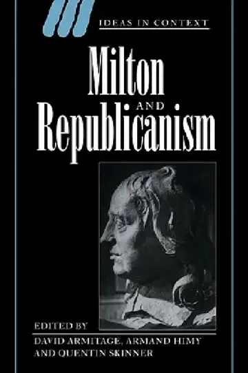 Cover of Milton and Republicanism