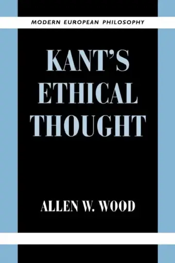 Cover of Kant's Ethical Thought