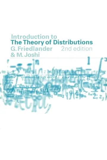 Cover of Introduction to the Theory of Distributions