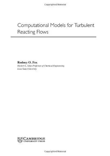 Cover of Computational Models for Turbulent Reacting Flows