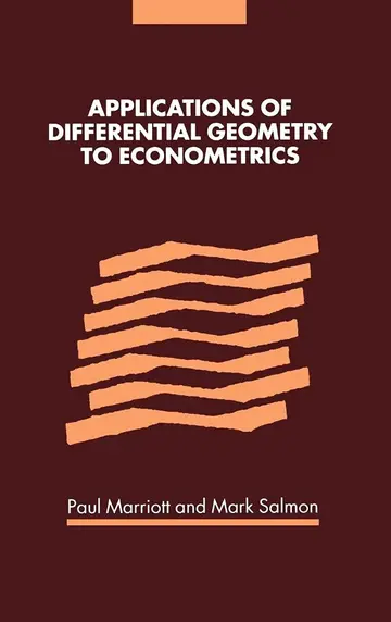 Cover of Applications of Differential Geometry to Econometrics