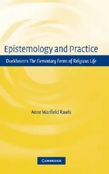 Cover of Epistemology and Practice