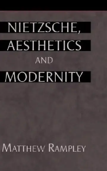 Cover of Nietzsche, Aesthetics and Modernity